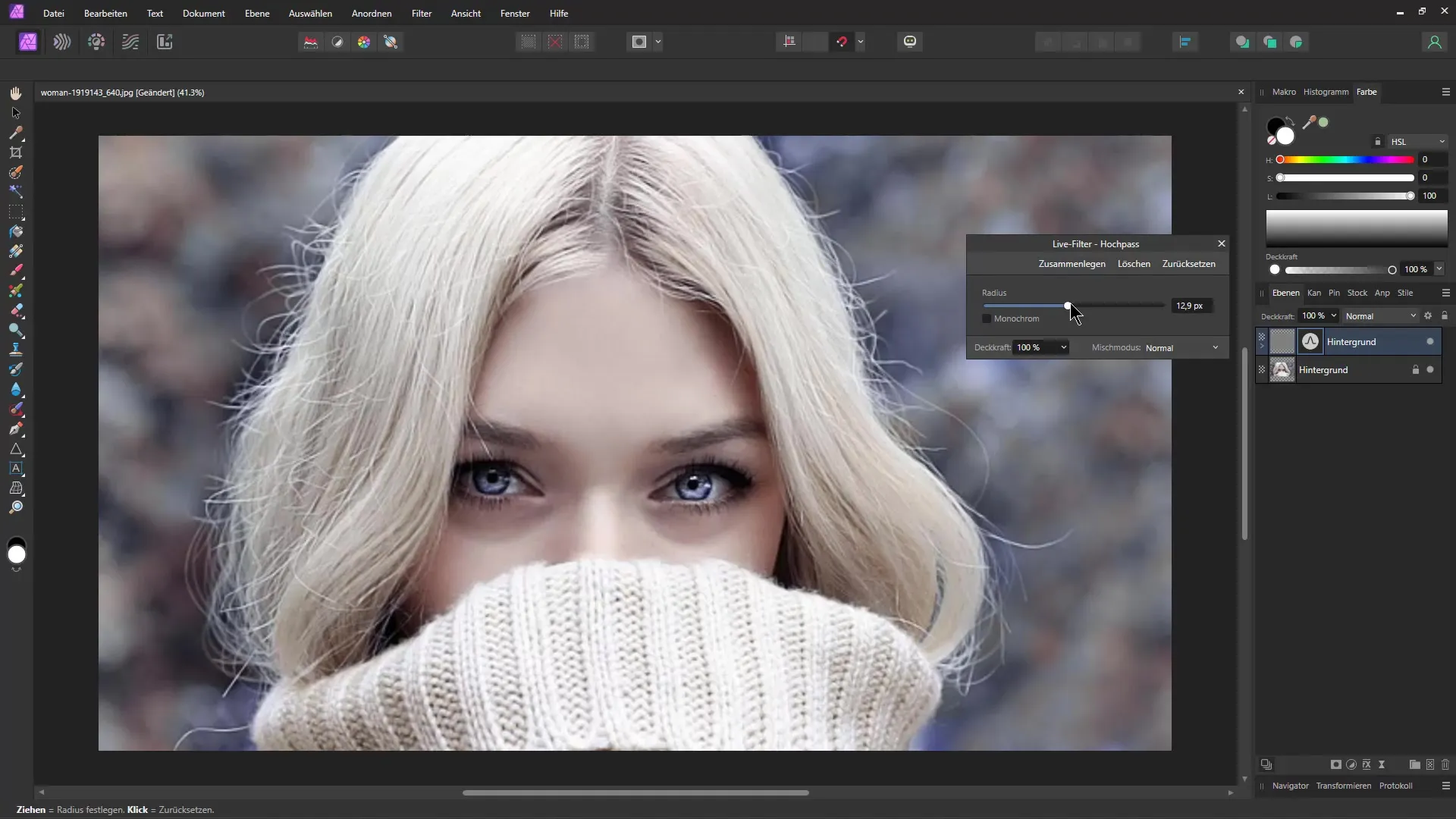 Estrategias efectivas para optimizar imágenes de baja resolución en Affinity Photo