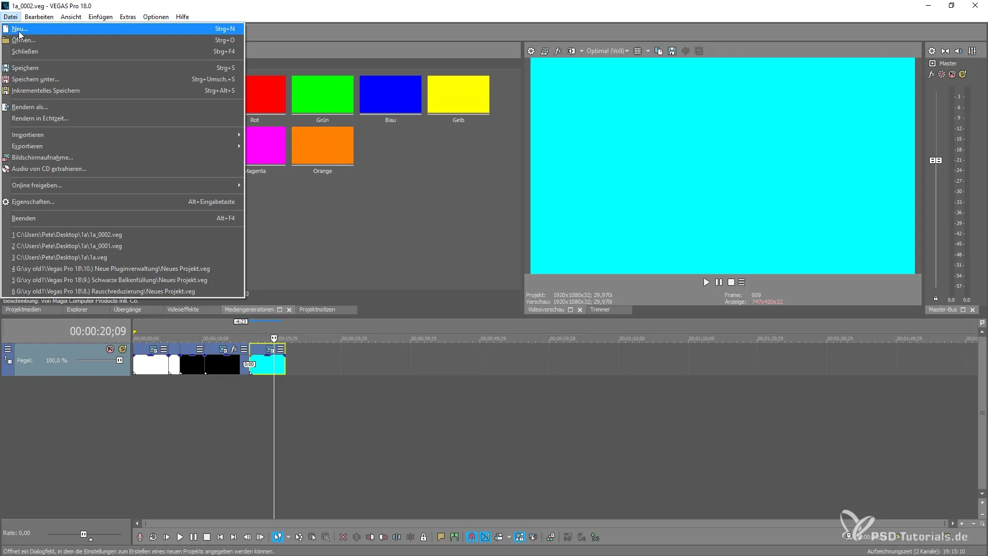 Incremental saving made easy in VEGAS Pro 18 Incremental saving made easy in VEGAS Pro 18