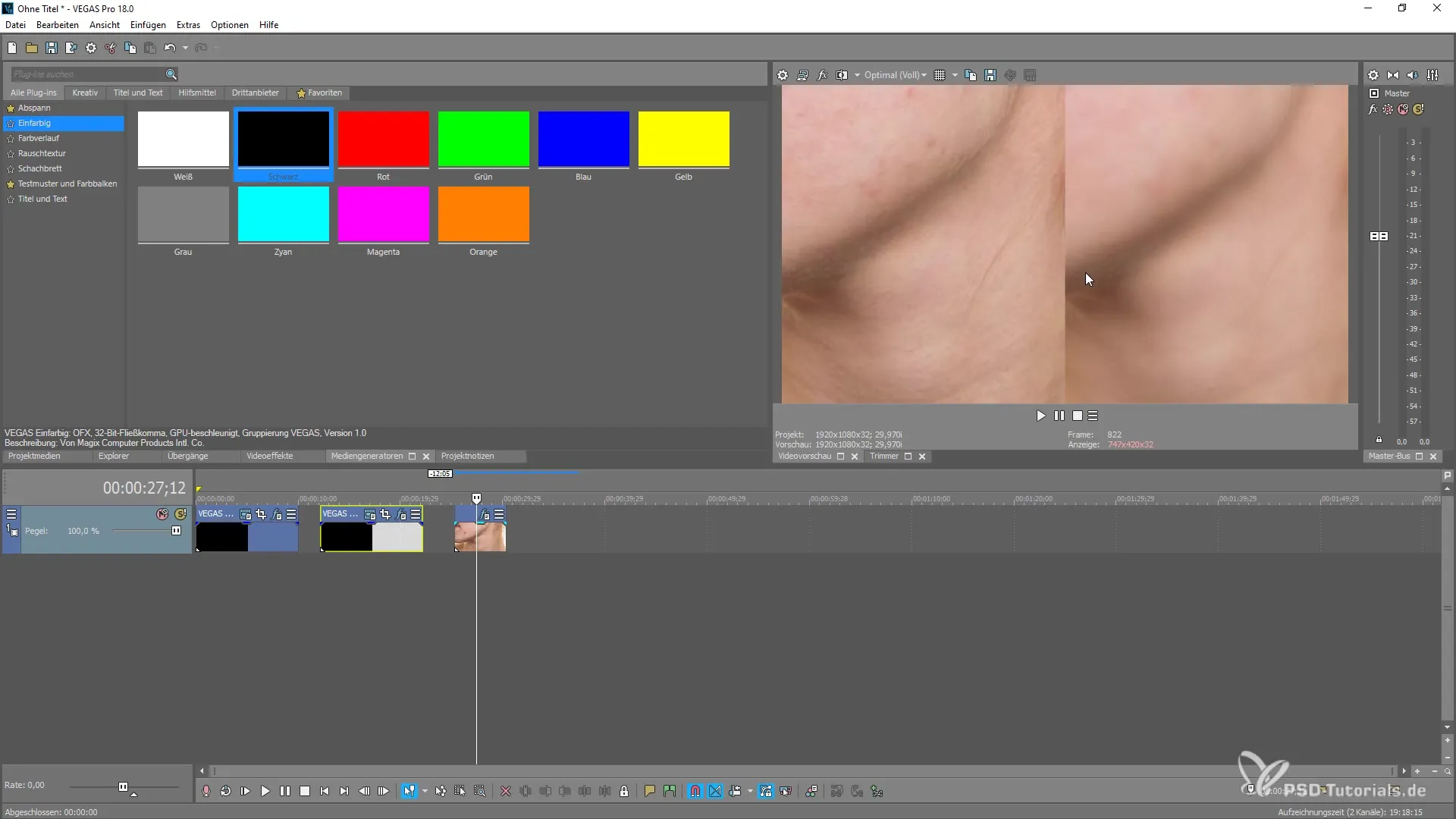Effets créatifs avec Boris Continuum dans VEGAS Pro 18 Effets créatifs avec Boris Continuum dans VEGAS Pro 18