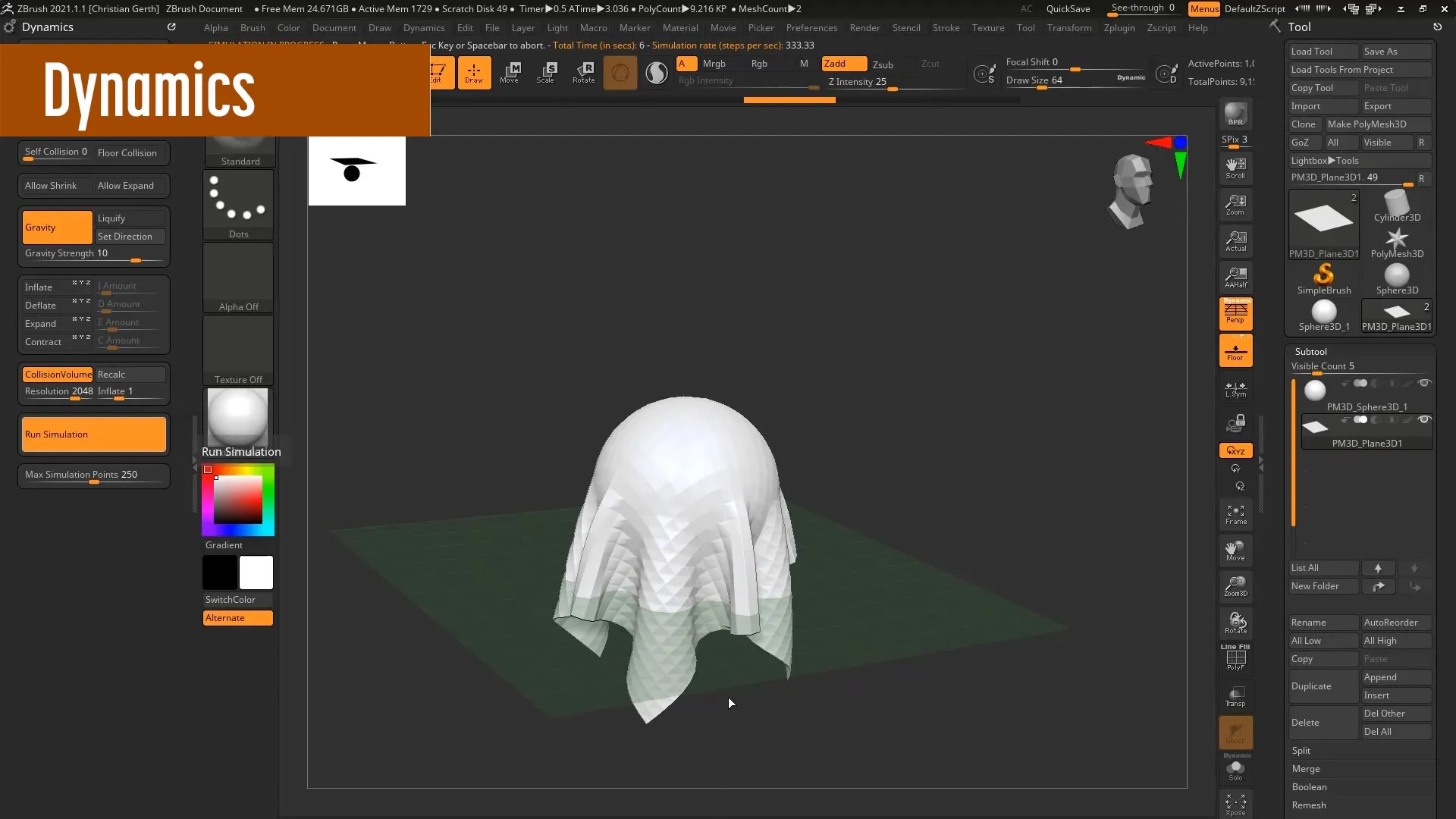 ZBrush 2020/2021 – Integrate dynamic updates ZBrush 2020/2021 – Integrate dynamic updates
