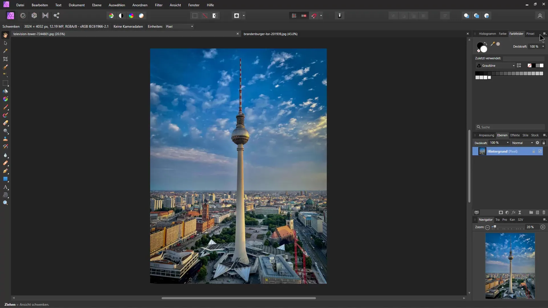 Transferir el aspecto de color de una imagen en Affinity Photo a otra: Una guía
