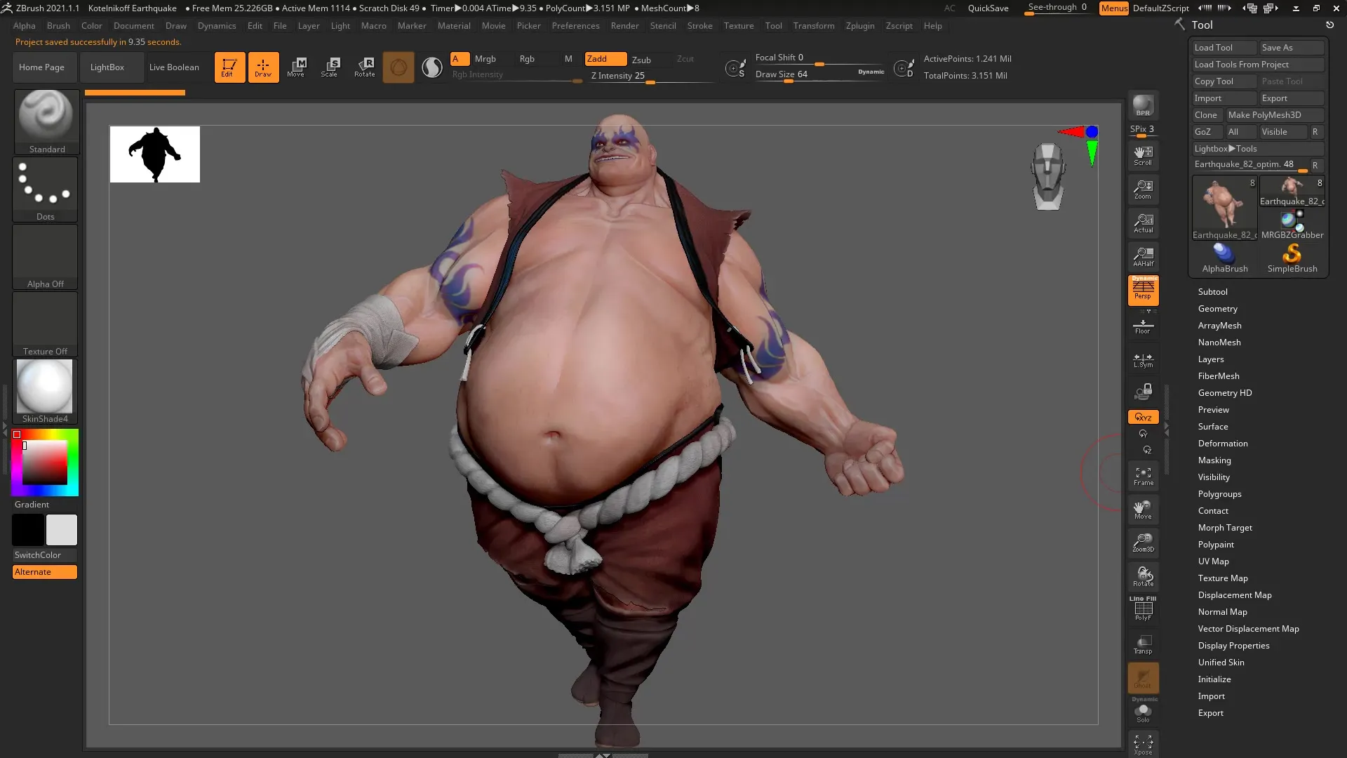 Save ZBrush projects as image files Save ZBrush projects as image files