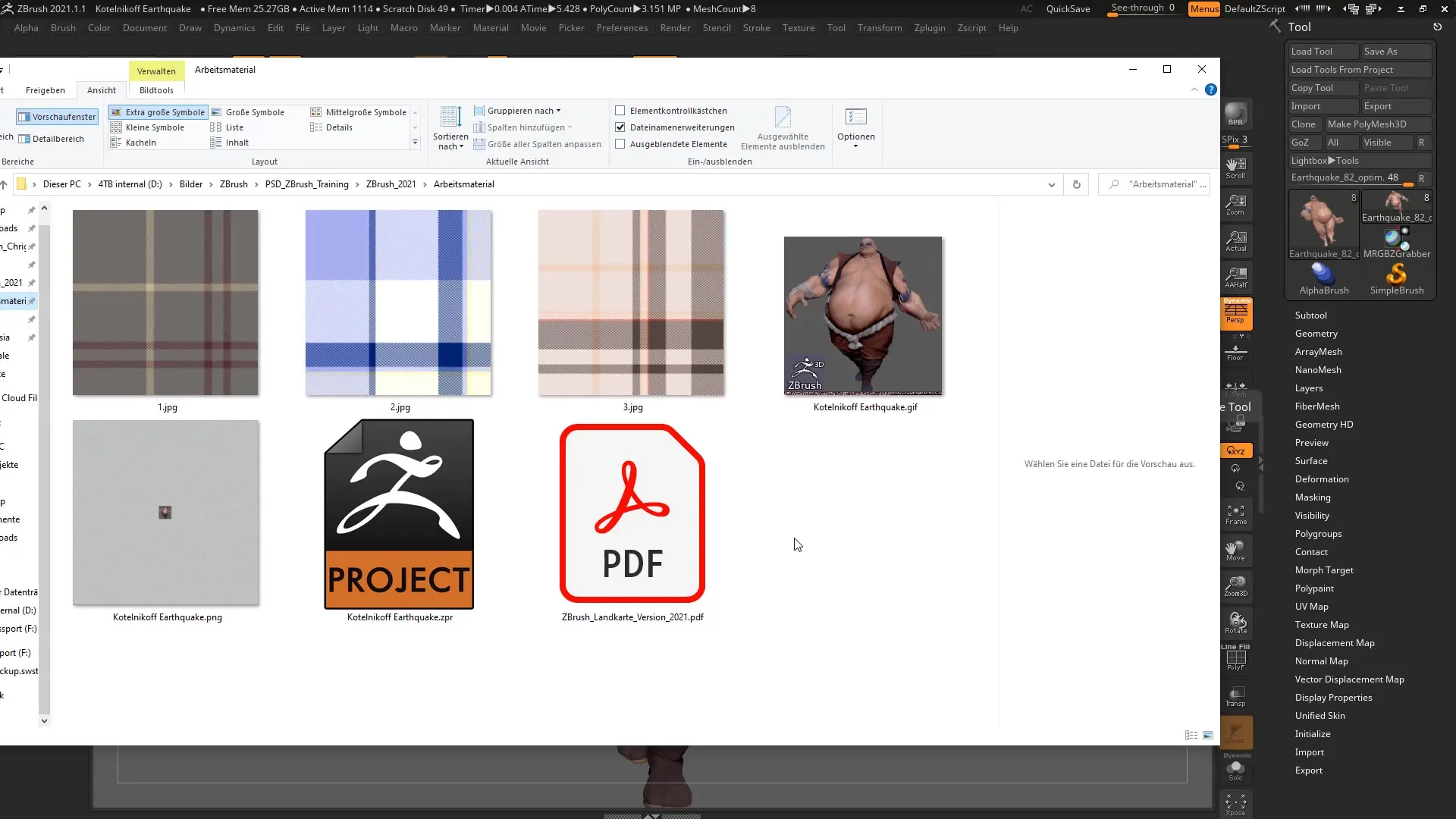 Save ZBrush projects as image files Save ZBrush projects as image files