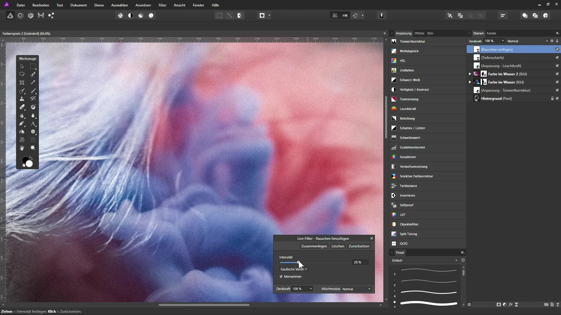 Kreative Farbenspiele in Affinity Photo effektiv nutzen Kreative Farbenspiele in Affinity Photo effektiv nutzen