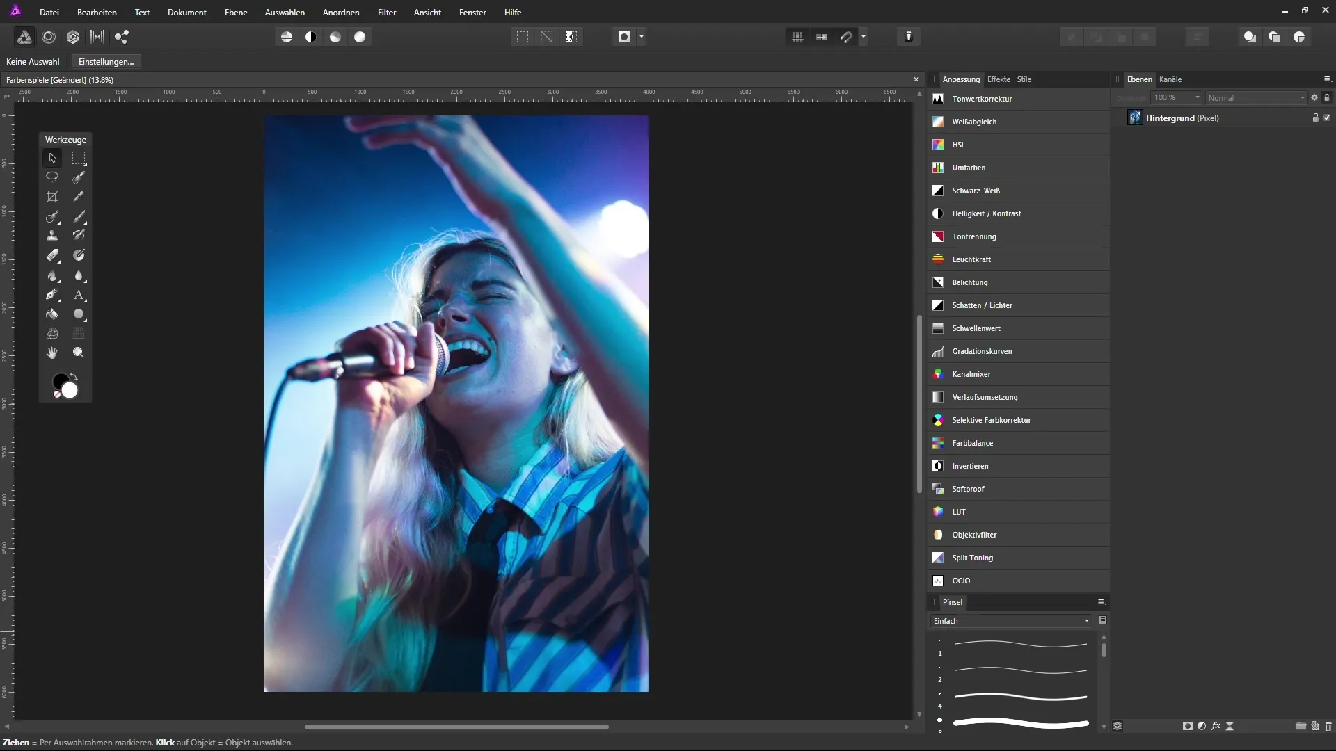 Kreative Farbenspiele in Affinity Photo effektiv nutzen Kreative Farbenspiele in Affinity Photo effektiv nutzen