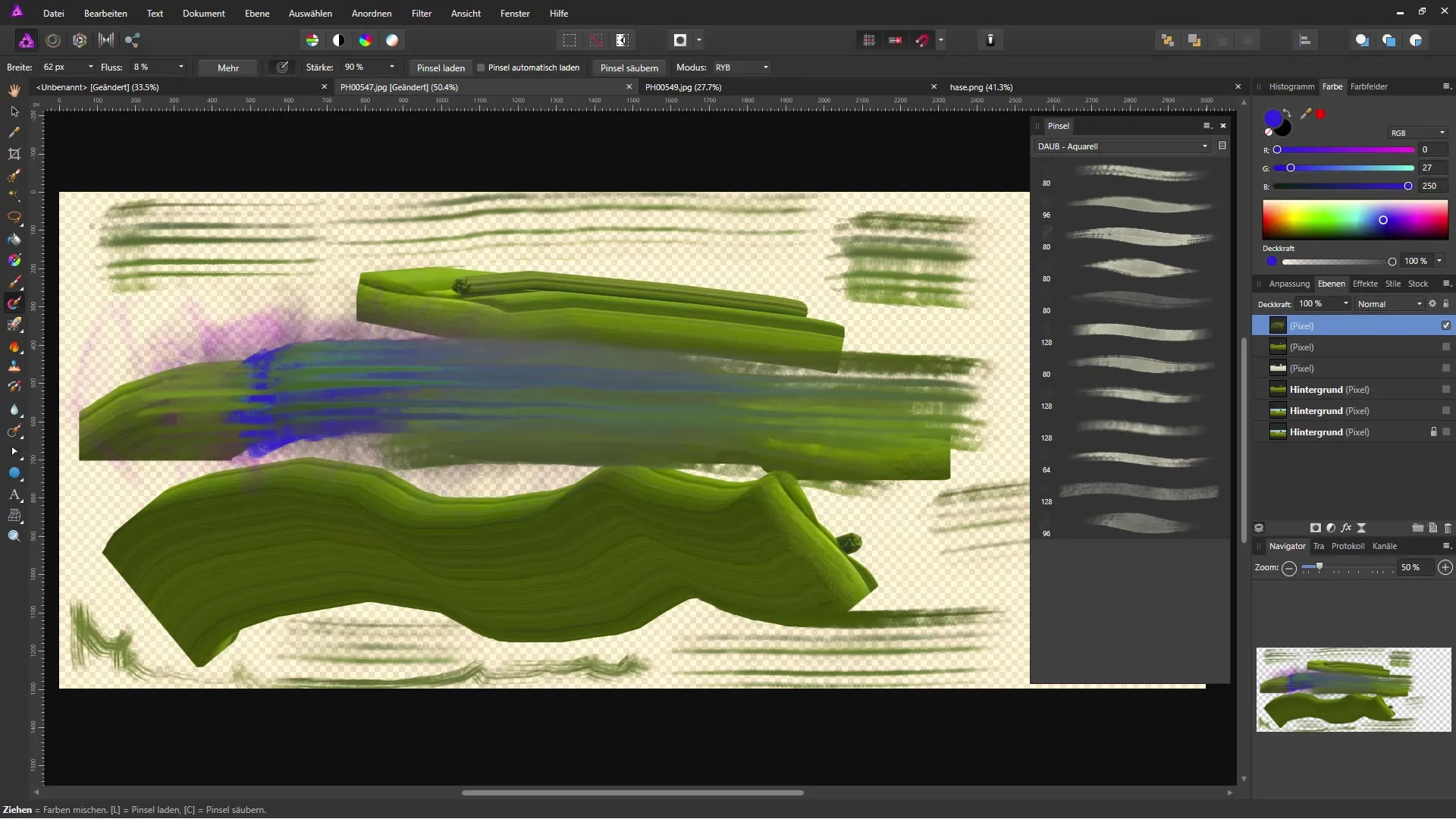 Эффективное использование векторной кисти в Affinity Designer Эффективное использование векторных кистей в Affinity Designer