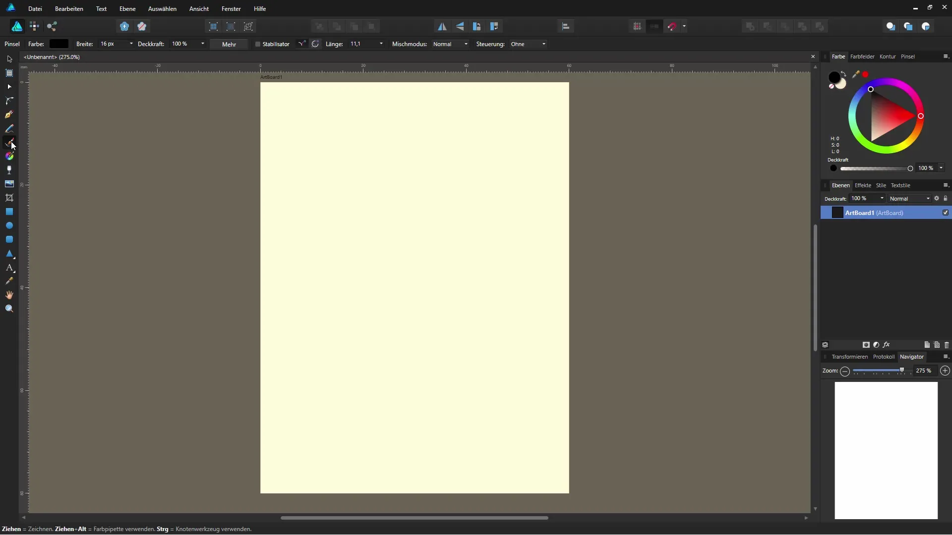 Эффективное использование векторных кистей в Affinity Designer Эффективное использование векторных кистей в Affinity Designer