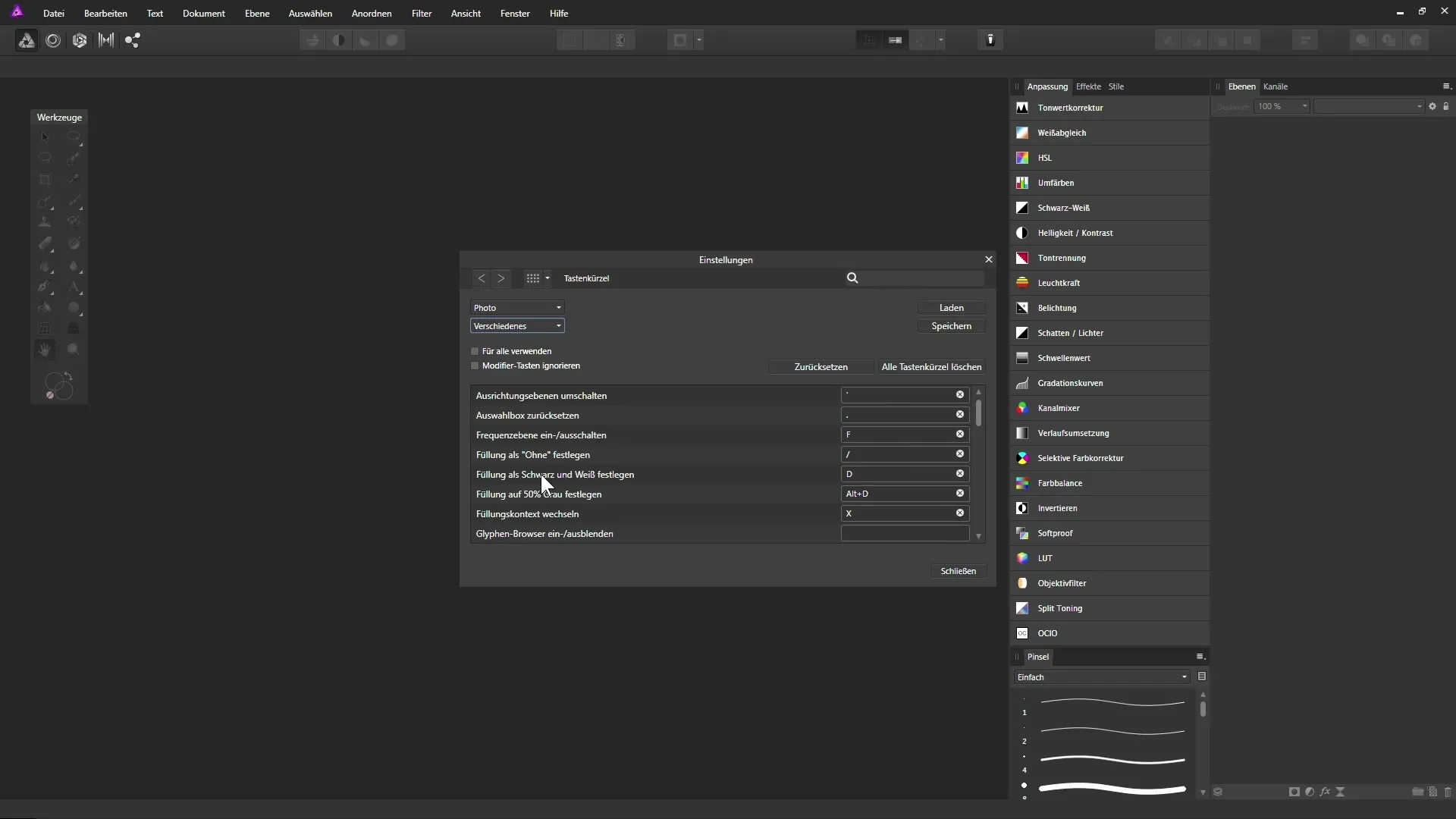 Affinity Photo Preferences for Better Efficiency Affinity Photo Preferences for Better Efficiency