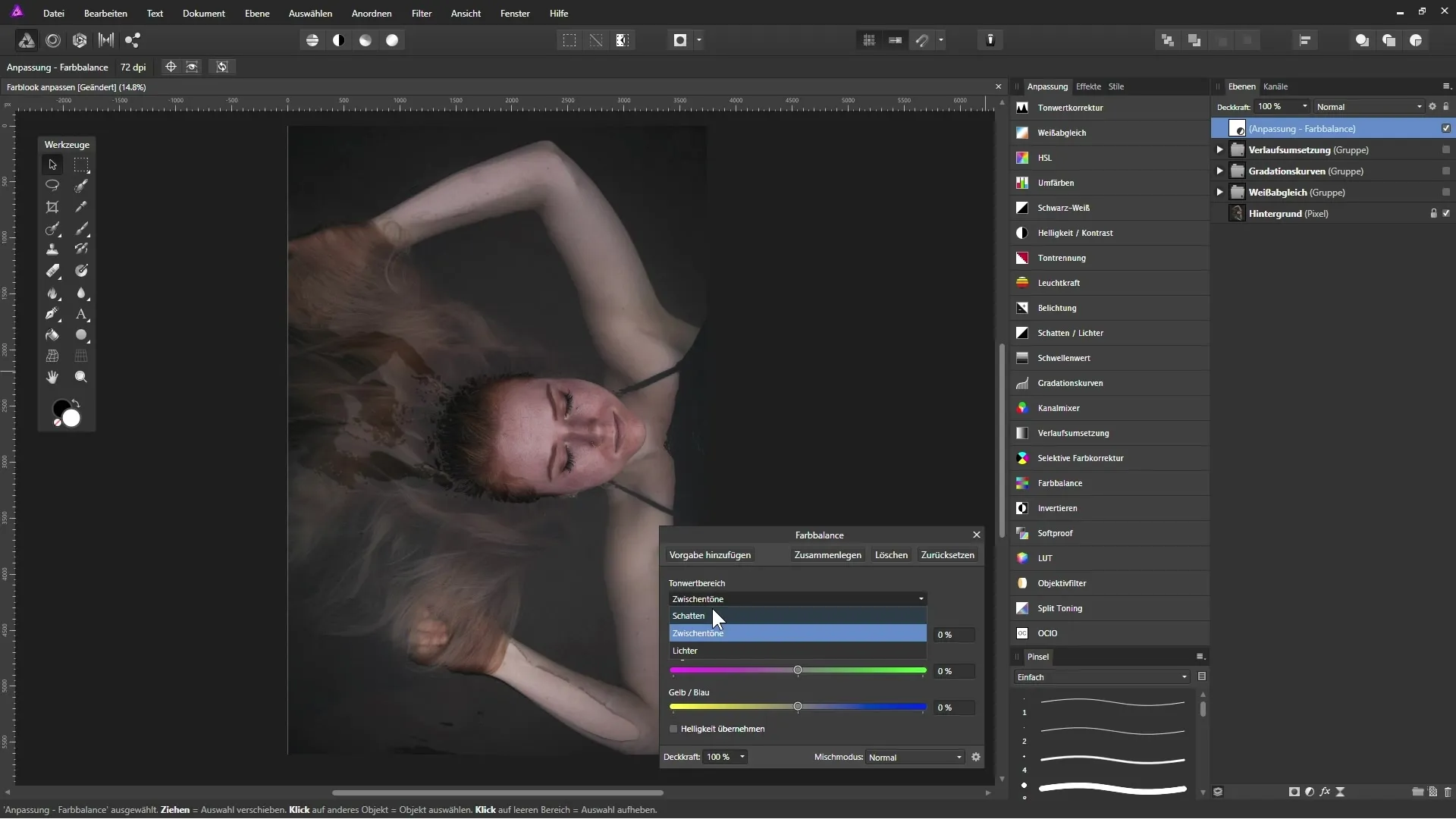 Adjusting color look with Affinity Photo explained simply Adjusting color look with Affinity Photo explained simply