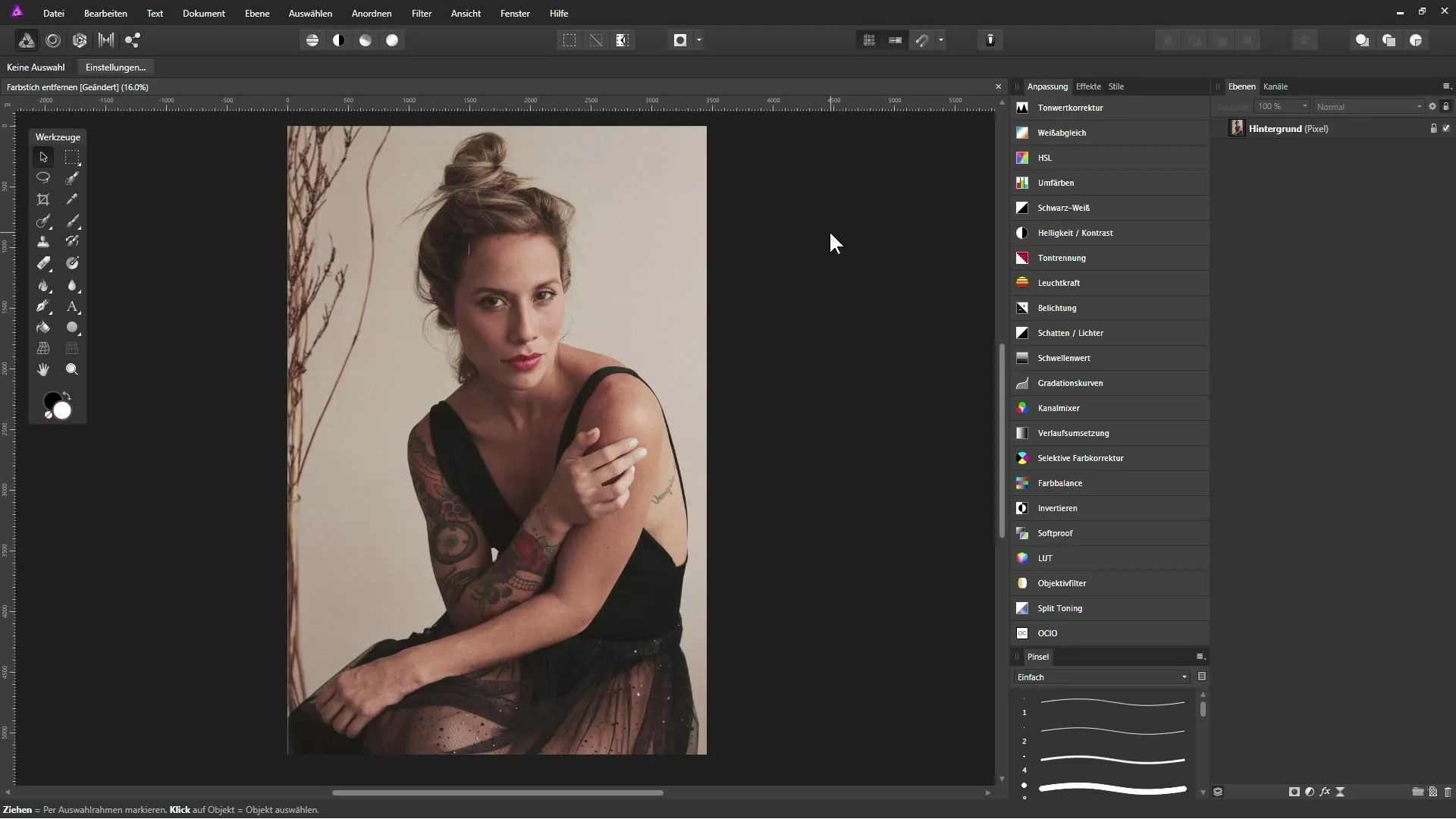Effectively removing color casts in Affinity Photo Effectively Removing Color Casts in Affinity Photo