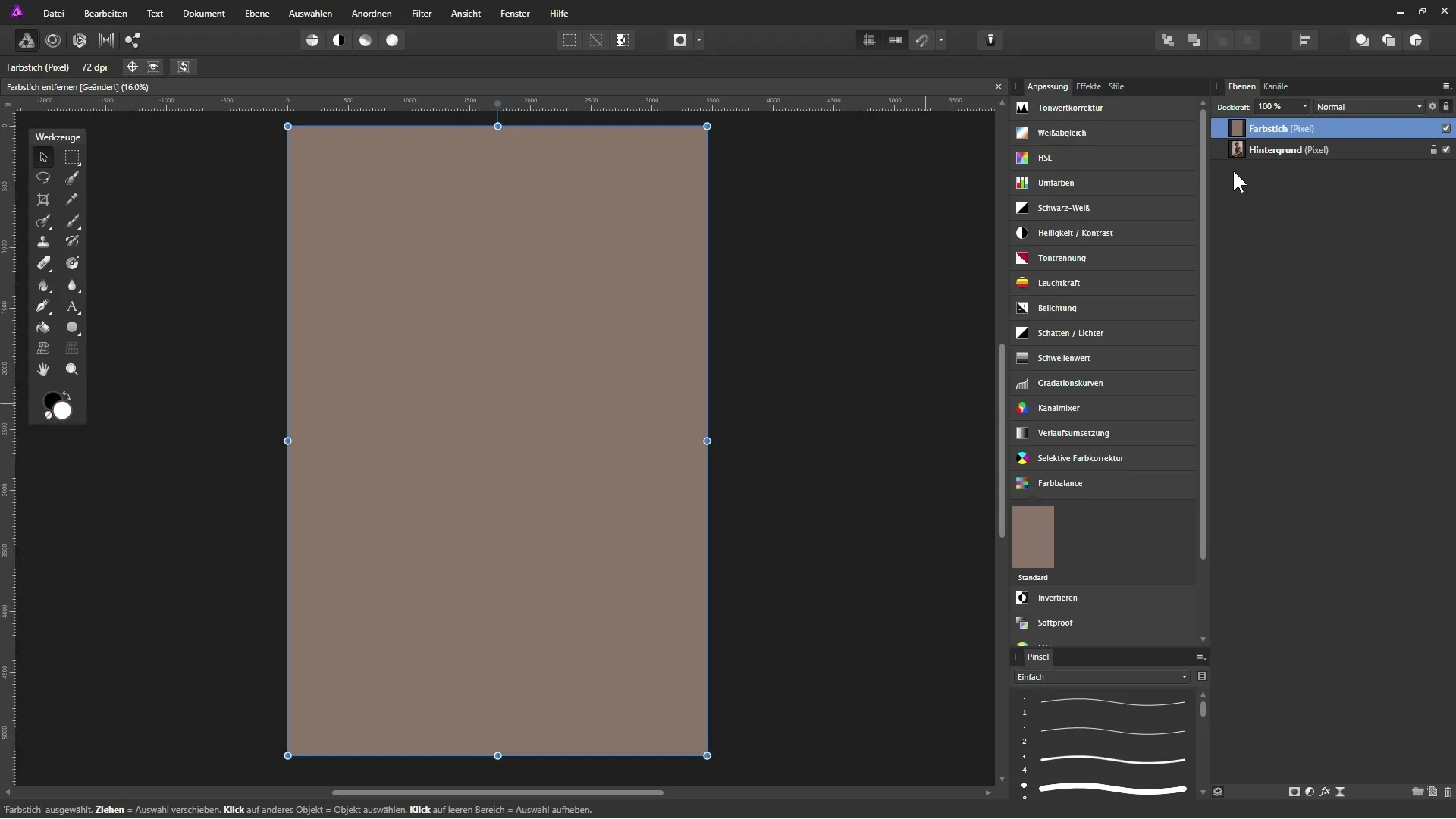 Effectively removing color casts in Affinity Photo Effectively removing color casts in Affinity Photo