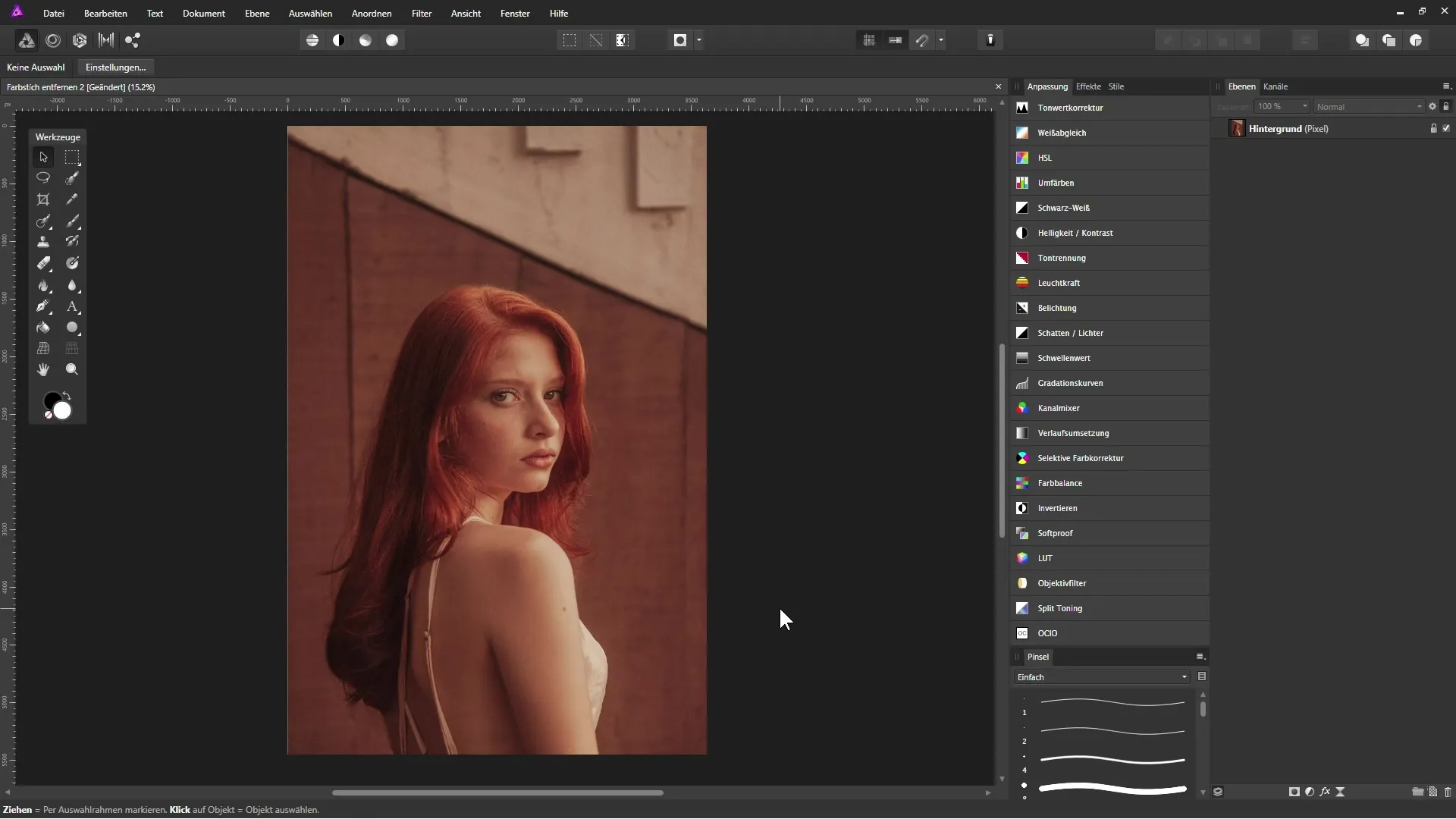 Effectively remove color casts in Affinity Photo Effectively removing color casts in Affinity Photo