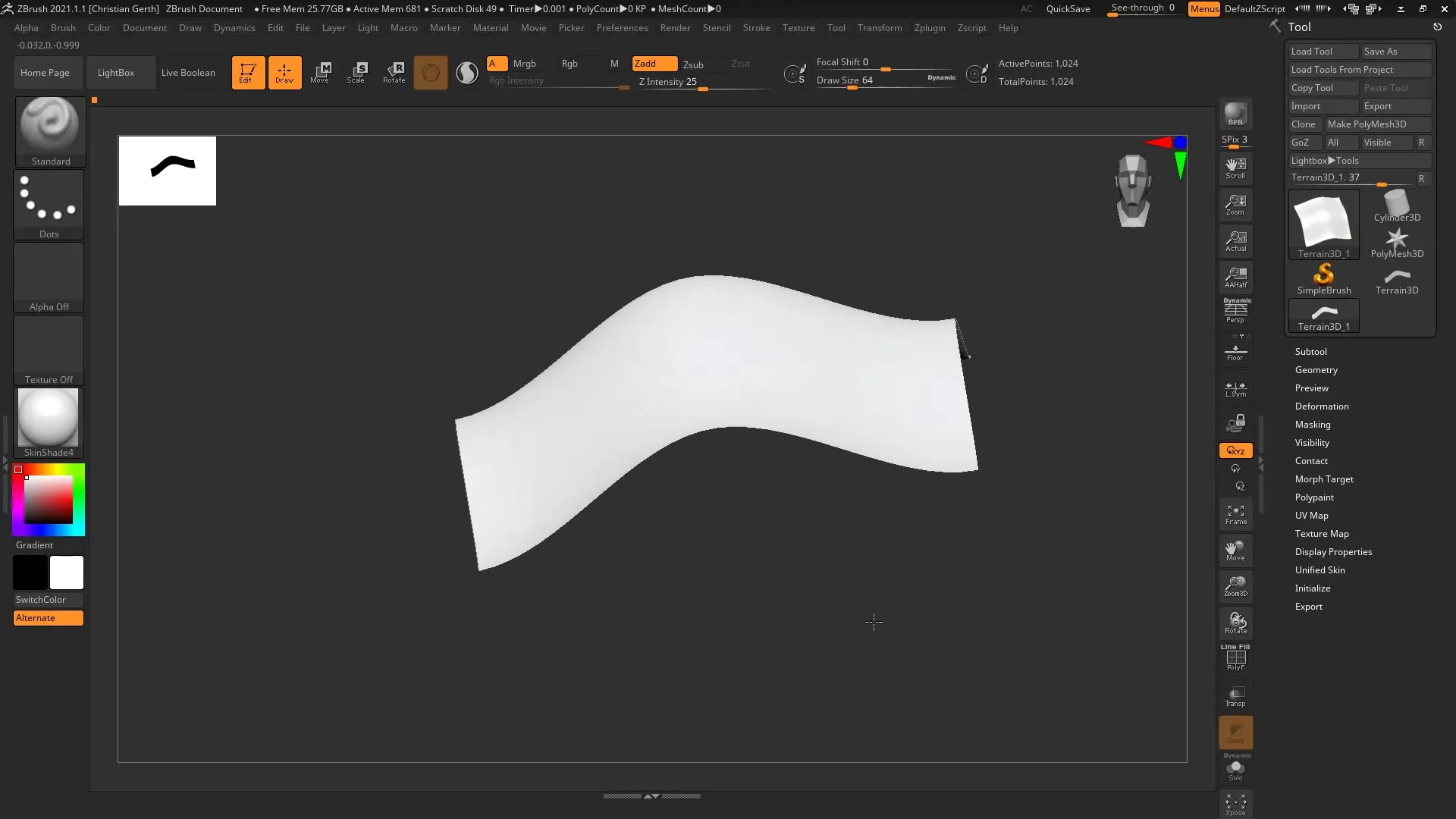 ZBrush 2021 – Creating Detailed Meshes with MicroPoly ZBrush 2021 – Creating Detailed Meshes with MicroPoly
