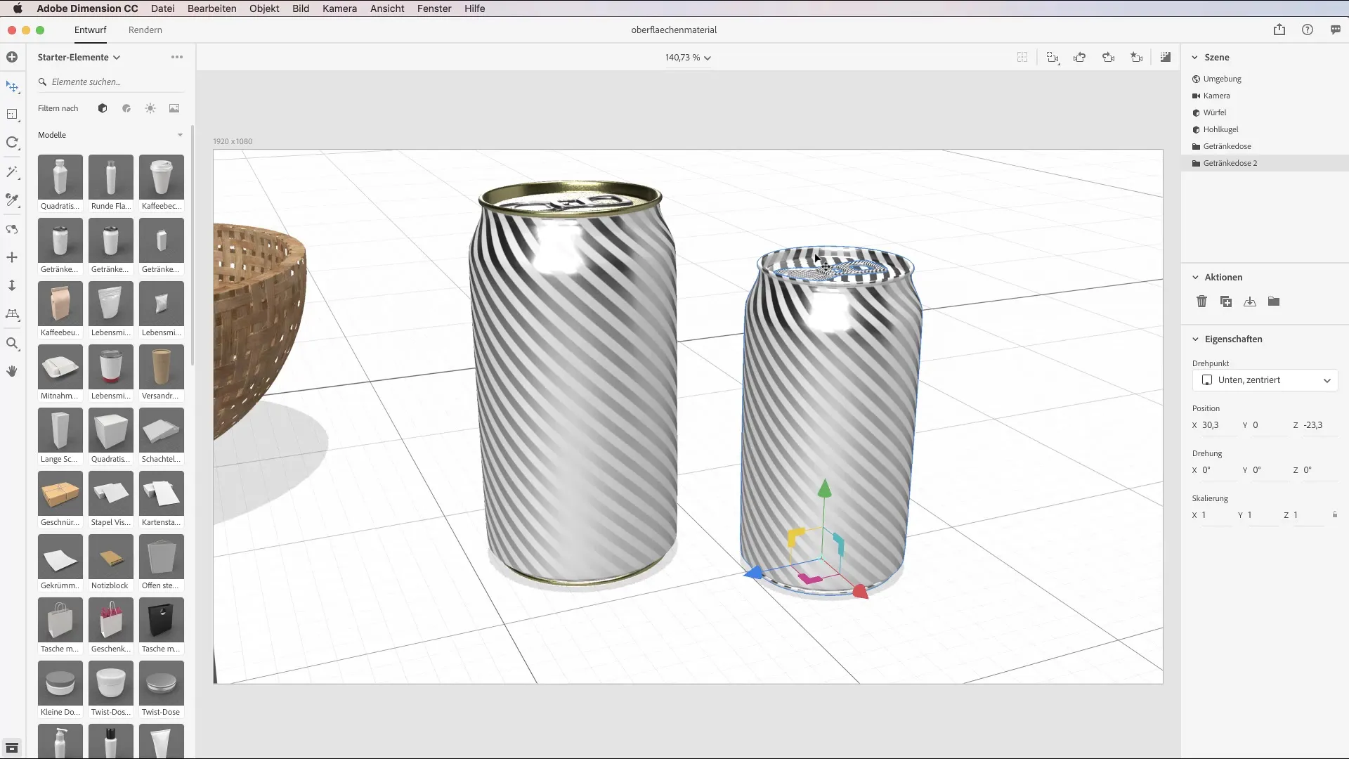 Kreatives Modelle designen mit Adobe Dimension CC Kreatives Modelle designen mit Adobe Dimension CC