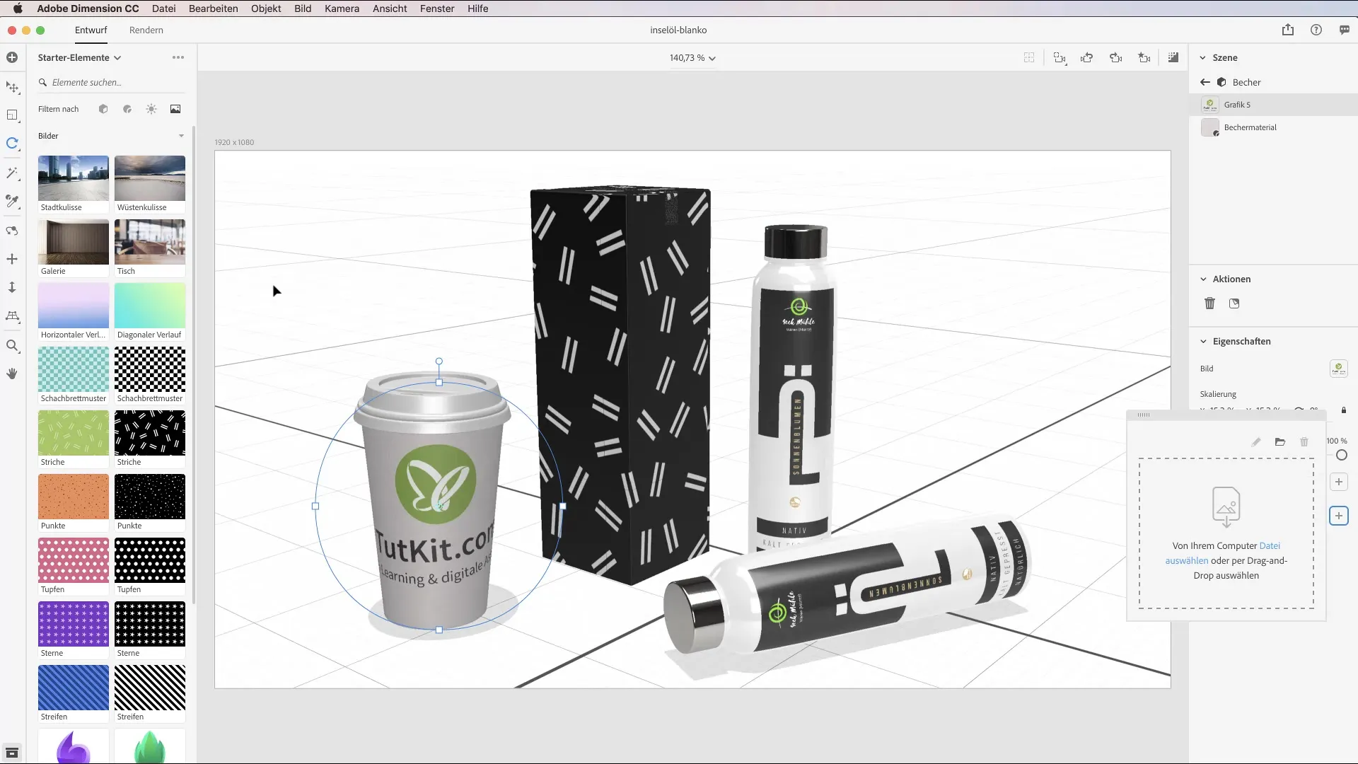 Effectively placing graphics and logos on 3D models Effectively placing graphics and logos on 3D models