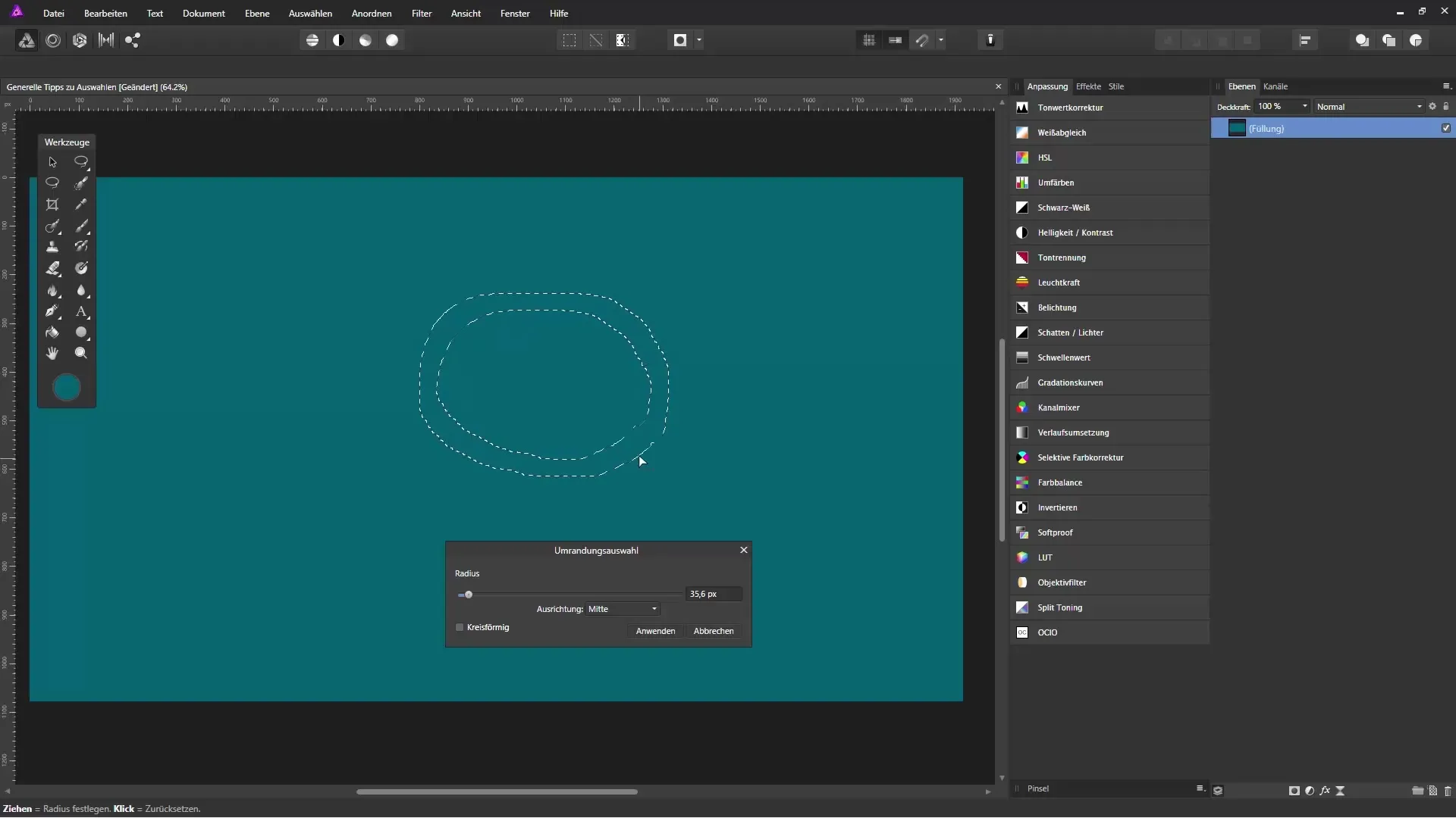 Perfekte Auswahlen und Freistellungen mit Affinity Photo