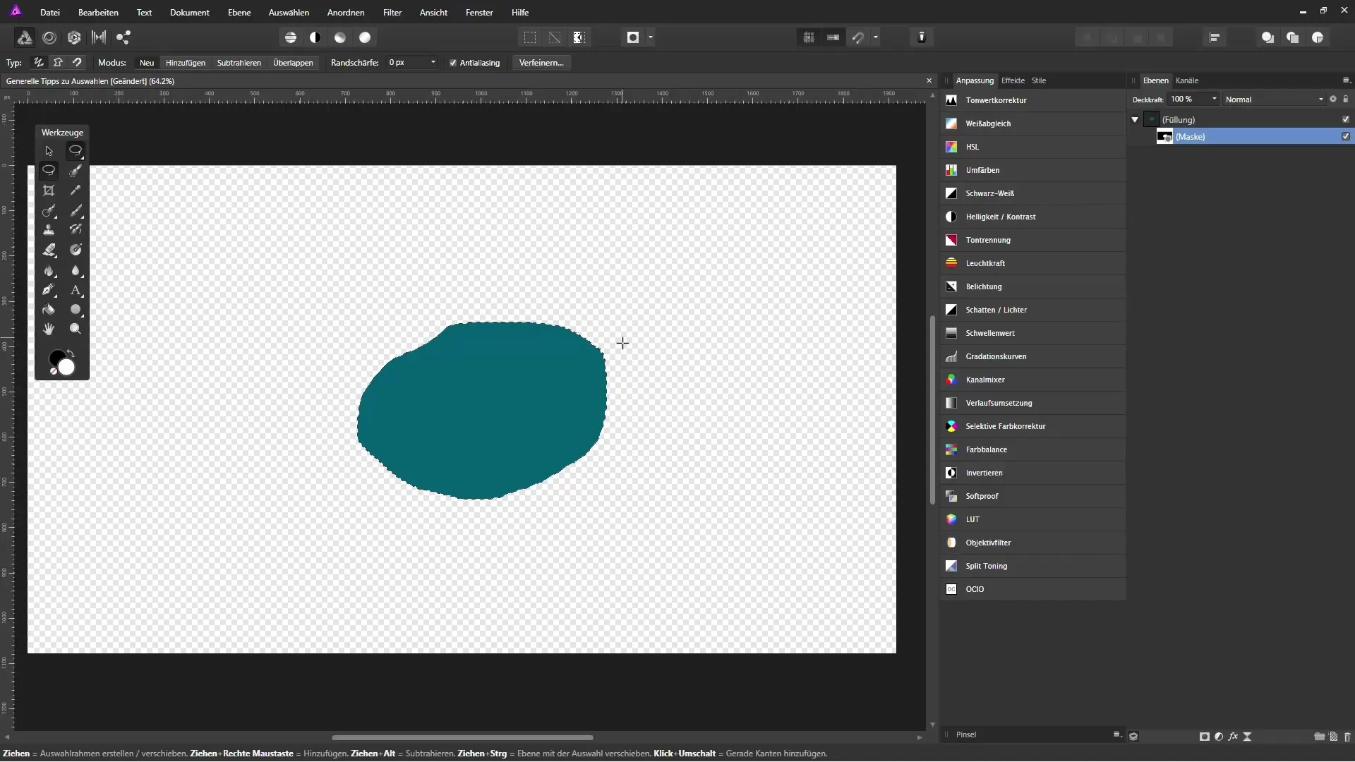 Perfekte Auswahlen und Freistellungen mit Affinity Photo
