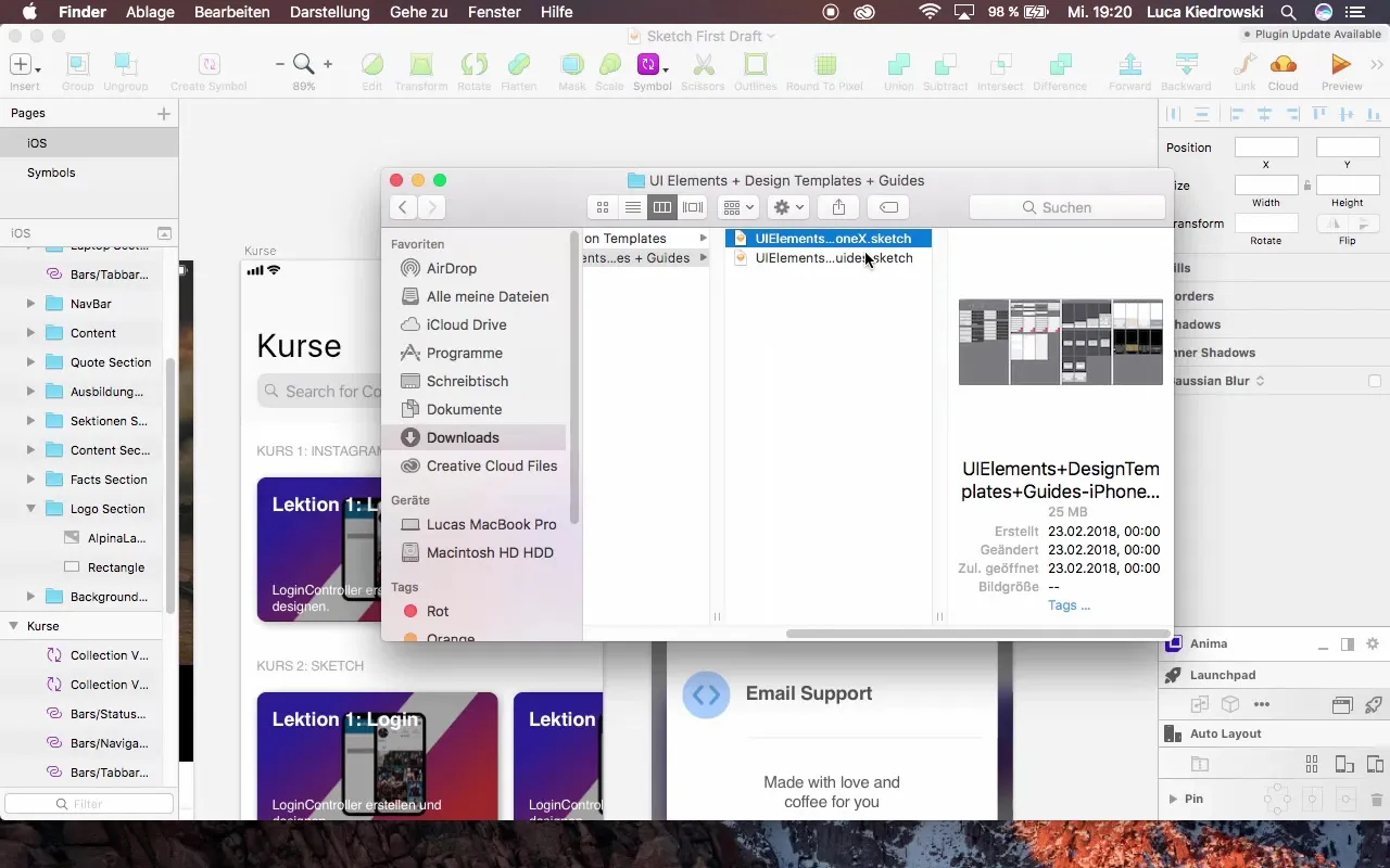 Efficient installation of Sketch libraries for designs Efficient installation of Sketch libraries for designs