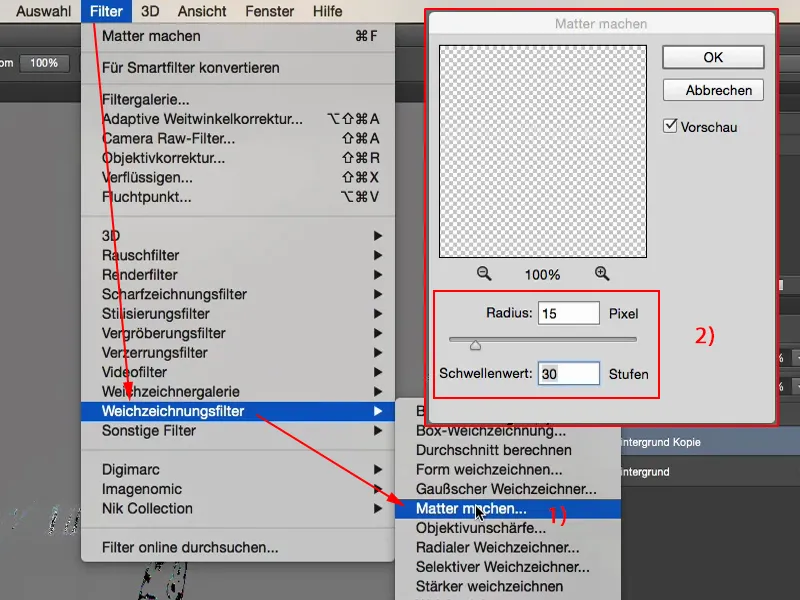 Grožio ir stiliai su „Photoshop“ - aukšto kontrasto išvaizda.