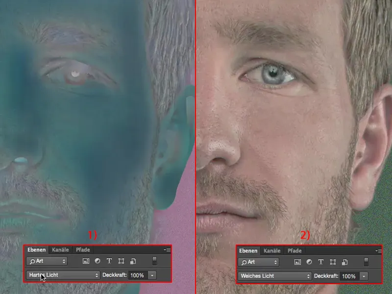 Išvaizda ir stiliai su „Photoshop“ - aukštas kontrasto įvaizdis.