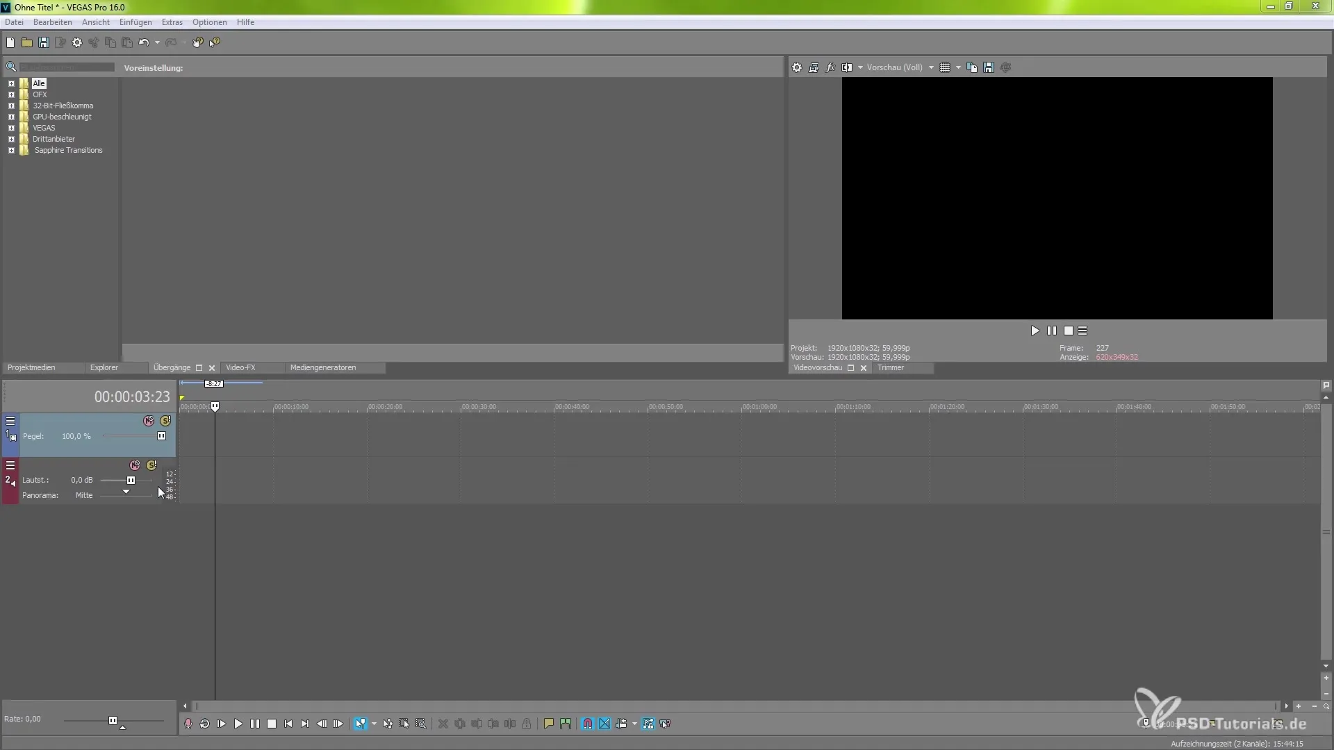 Forbedret storyboard-håndtering i MAGIX VEGAS Pro 16 Forbedret storyboard management i MAGIX VEGAS Pro 16