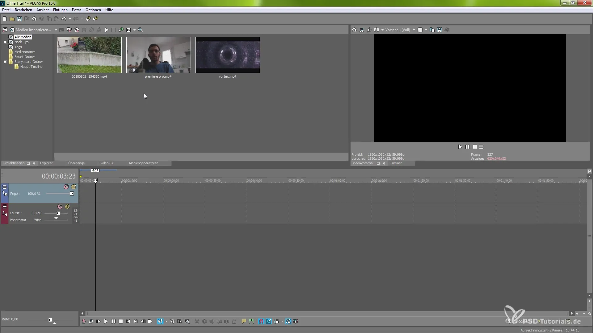 Forbedret storyboard-management i MAGIX VEGAS Pro 16 Forbedret storyboard-styring i MAGIX VEGAS Pro 16