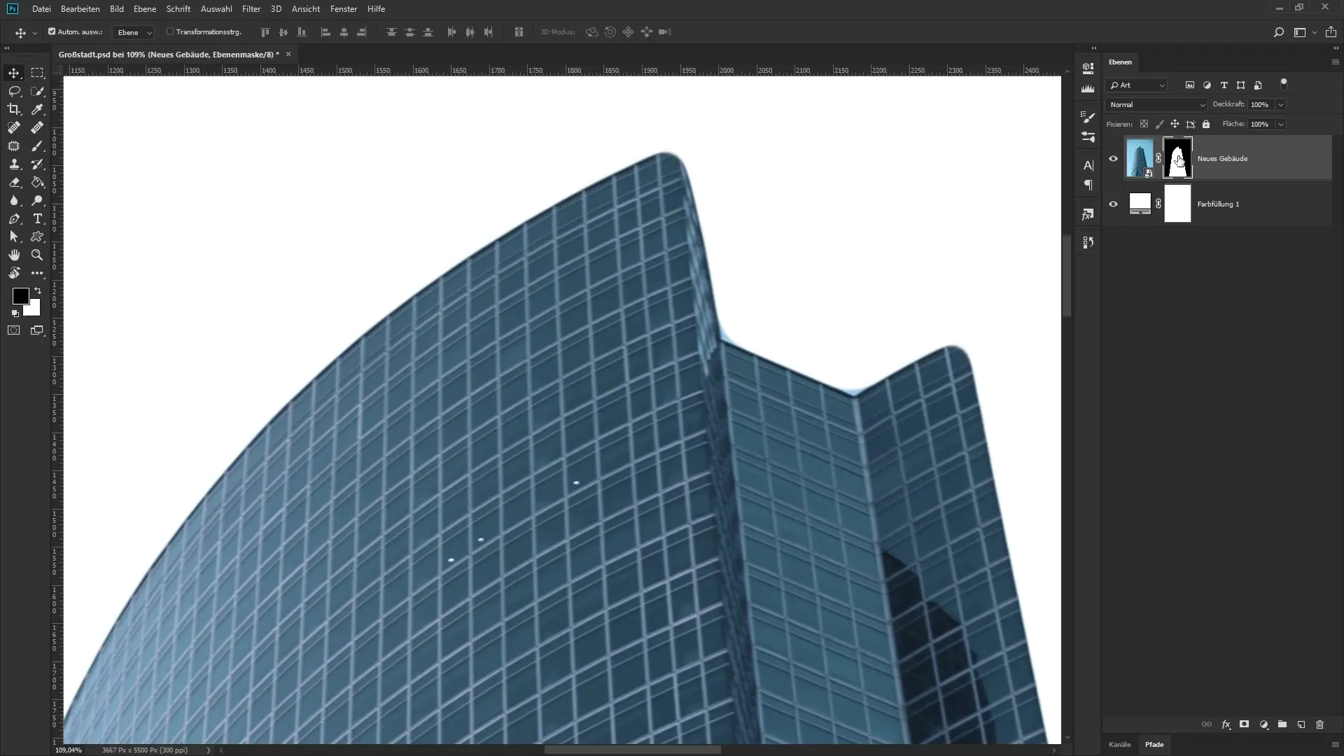 Hochhäuser in Photoshop gekonnt zu einem Composing hinzufügen Hochhäuser in Photoshop gekonnt zu einem Composing hinzufügen