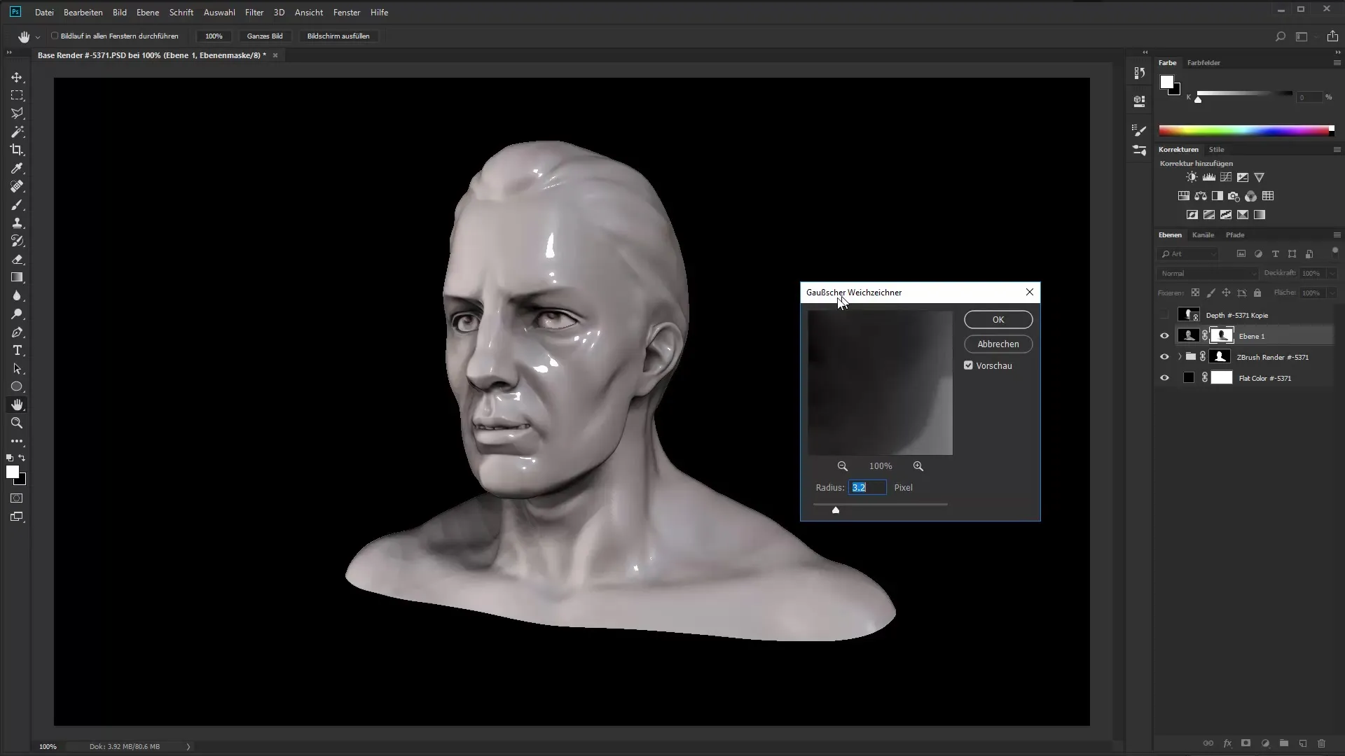 ZBrush a Photoshop - Trabajo eficiente con renderizaciones ZBrush a Photoshop – Trabajo eficiente con renderizados