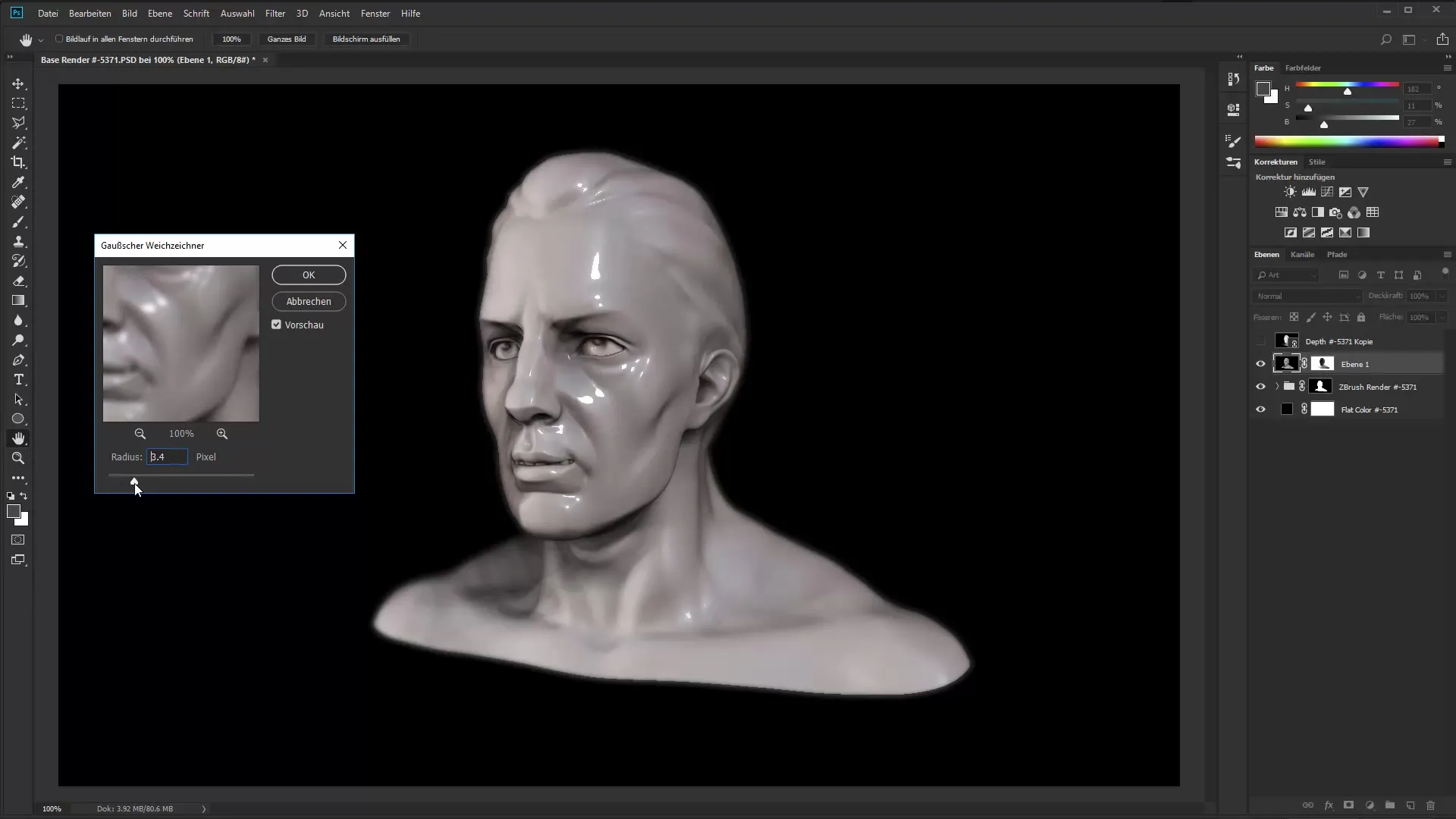 ZBrush a Photoshop - Trabajo eficiente con renderizados ZBrush a Photoshop – Trabajo eficiente con renderizados