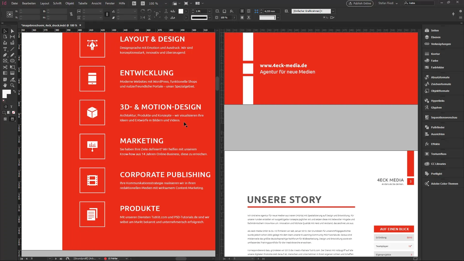 Osnovna InDesign usposabljanja – Nadzorna plošča in še več Osnovna InDesign usposabljanja – Nadzorna plošča in še več