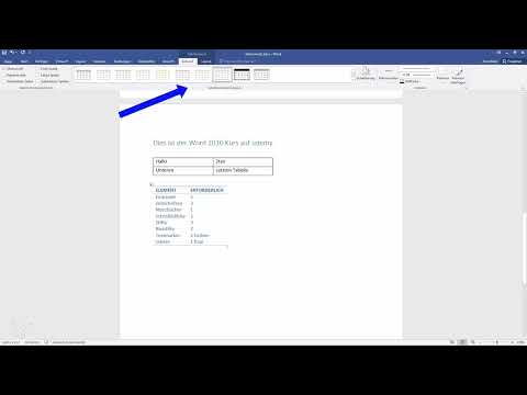 Mieux dans Word - Utiliser et travailler avec 12 tableaux.