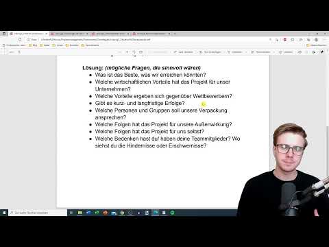 Grundlagen Projektmanagement: 5.4 | L&ouml;sung 2 &ndash; Situation analysieren