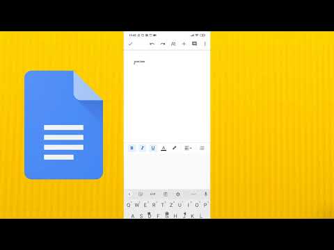 Google Docs-Tutorial: 13.1 | Google Docs Akıllı Telefon Uygulaması