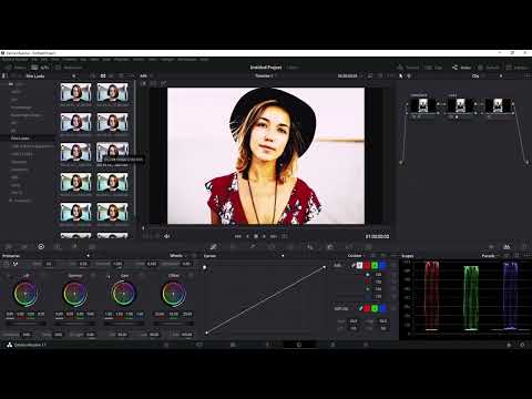 DaVinci Resolve: 6.5 | LUT'ları içe aktar ve uygula