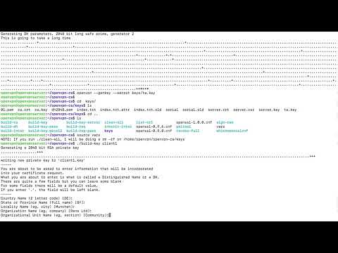 OpenVPN verstehen und einrichten – sicher im Netzwerk: 5.6 Benutzer-Keys erstellen
