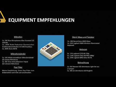 YouTube-marknadsföring: 2.4 | Utrustningsrekommendationer