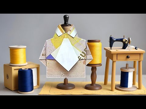 Voorbeeldafbeelding: Geld vouwen als een overhemd: Onze top 3 handleidingen met video