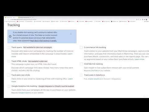 Mailchimp: 2.3 | Oprette en plain-text nyhedsbrev