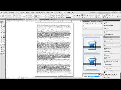 InDesign'de metin girişi