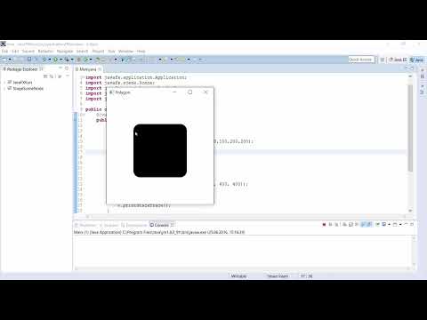 JavaFX voor GUI-ontwikkeling - 39 rechthoeken en ellipsen