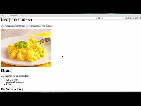 HTML, CSS and JavaScript basics - 22 Exercise #2: create a recipe yourself