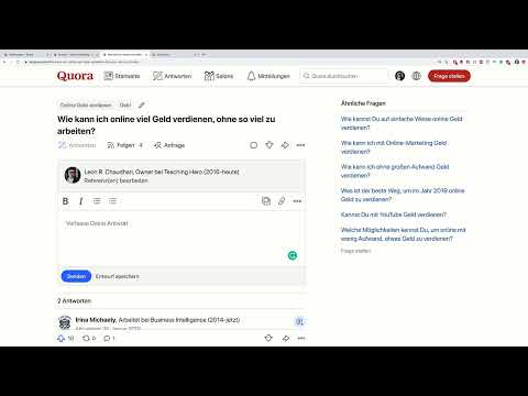 Acquisizione di clienti su Internet: 19.2 | Come si scrive una buona risposta su Quora?