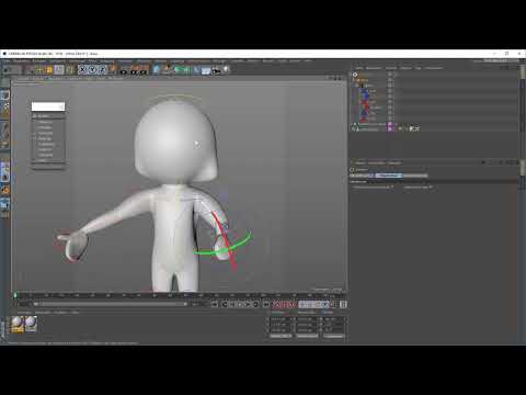 Cinema 4D'de 3D animasyon oluşturmak: 3.9 Karakter animasyonu