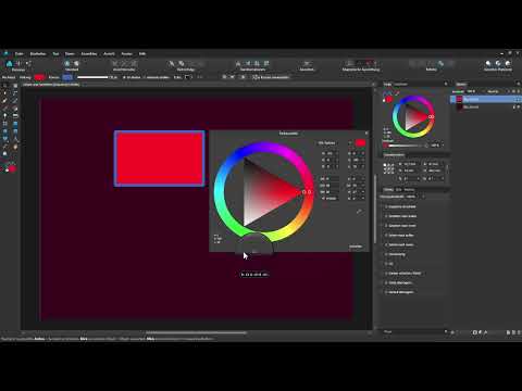 Affinity Designer-Tutorial – Grundlagen: 2.2 | Farben und Farbfelder