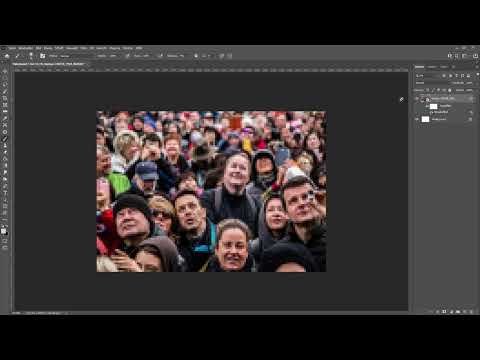 Photoshop teknikleri: 2.34 | Birçok yüzü pikselleştirmek