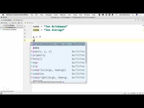 Programmare con Python - 2.1 Variabili in Python