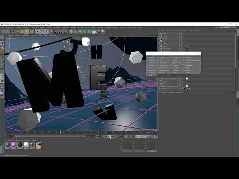 Cinema 4D'de 3D animasyon oluşturma: 3.3 Deformasyonlarla animasyon