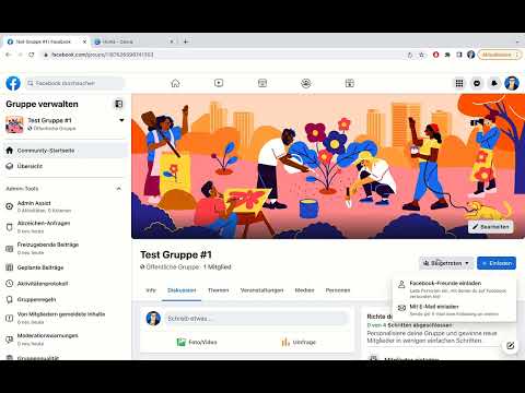 Facebook-markedsføring: Oprette Facebook-gruppe, QR-koder og invitere venner