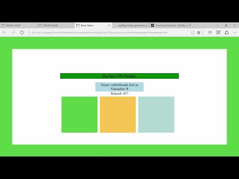 De ultieme training voor JavaScript en jQuery - 7.5 Brain-Game: JS en jQuery, Deel 3, Timer en voltooiing van het spel