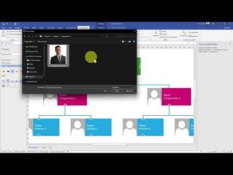 MS Visio Kursu: 8.1 | Organizasyon şeması oluşturmak